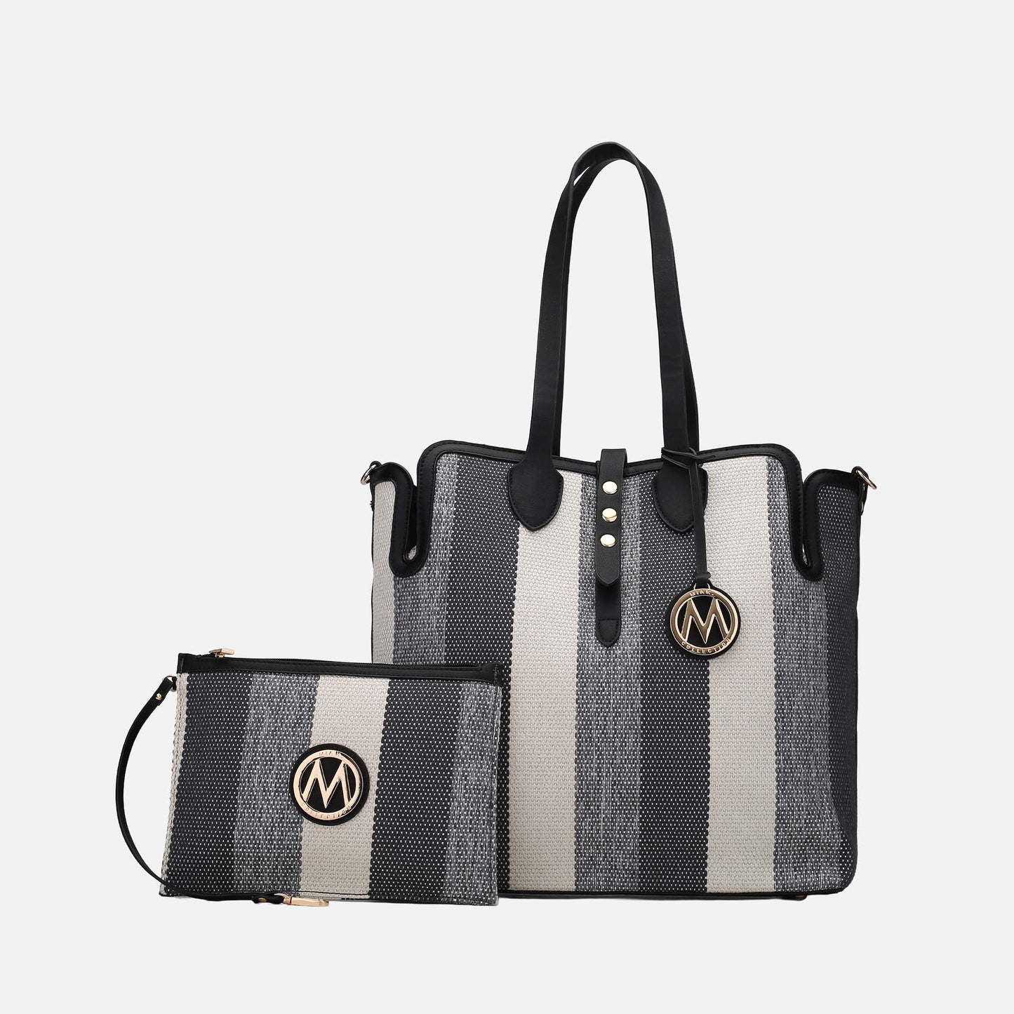 MKF Collection by Mia K. - Juliana Tote Bag and Wristlet Set