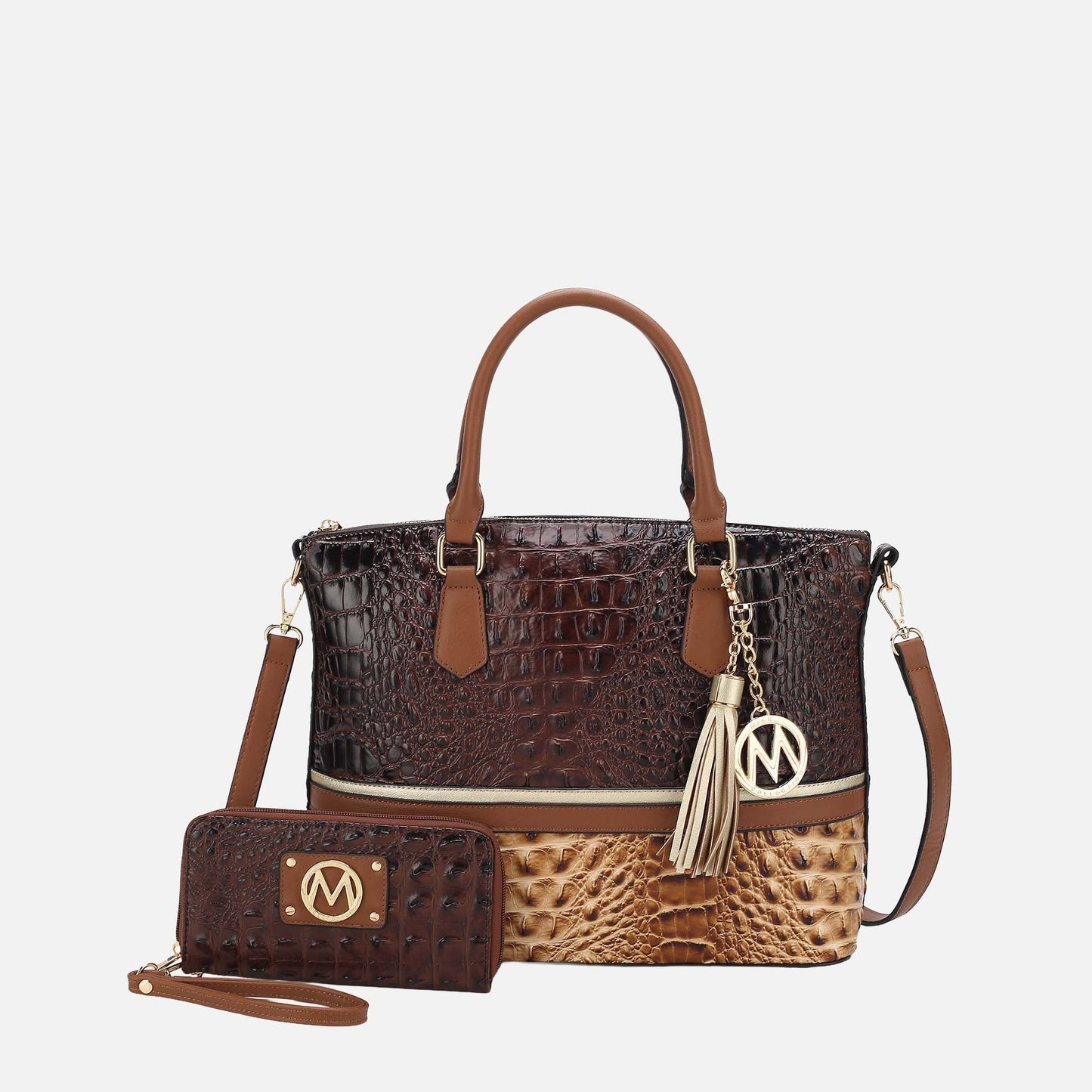 MKF Collection by Mia K. - Autumn Tote Bag and Wallet Set