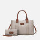 MKF Collection by Mia K. - Davina Tote Bag and Wallet Set