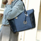 MKF Collection by Mia K. - Shonda Signature Tote Bag and Set