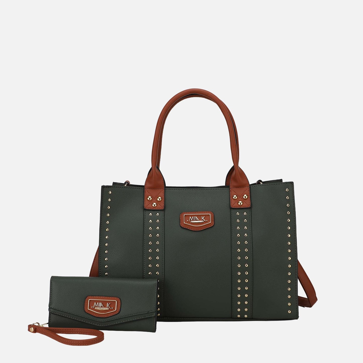 MKF Collection by Mia K. - Davina Tote Bag and Wallet Set
