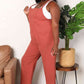 Double Take Wide Leg Overalls with Front Pockets