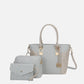 MKF Collection by Mia K. - Shonda Signature Tote Bag and Set