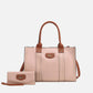 MKF Collection by Mia K. - Davina Tote Bag and Wallet Set