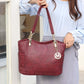 MKF Collection by Mia K. - Allison Signature Tote Bag and Wallet Set