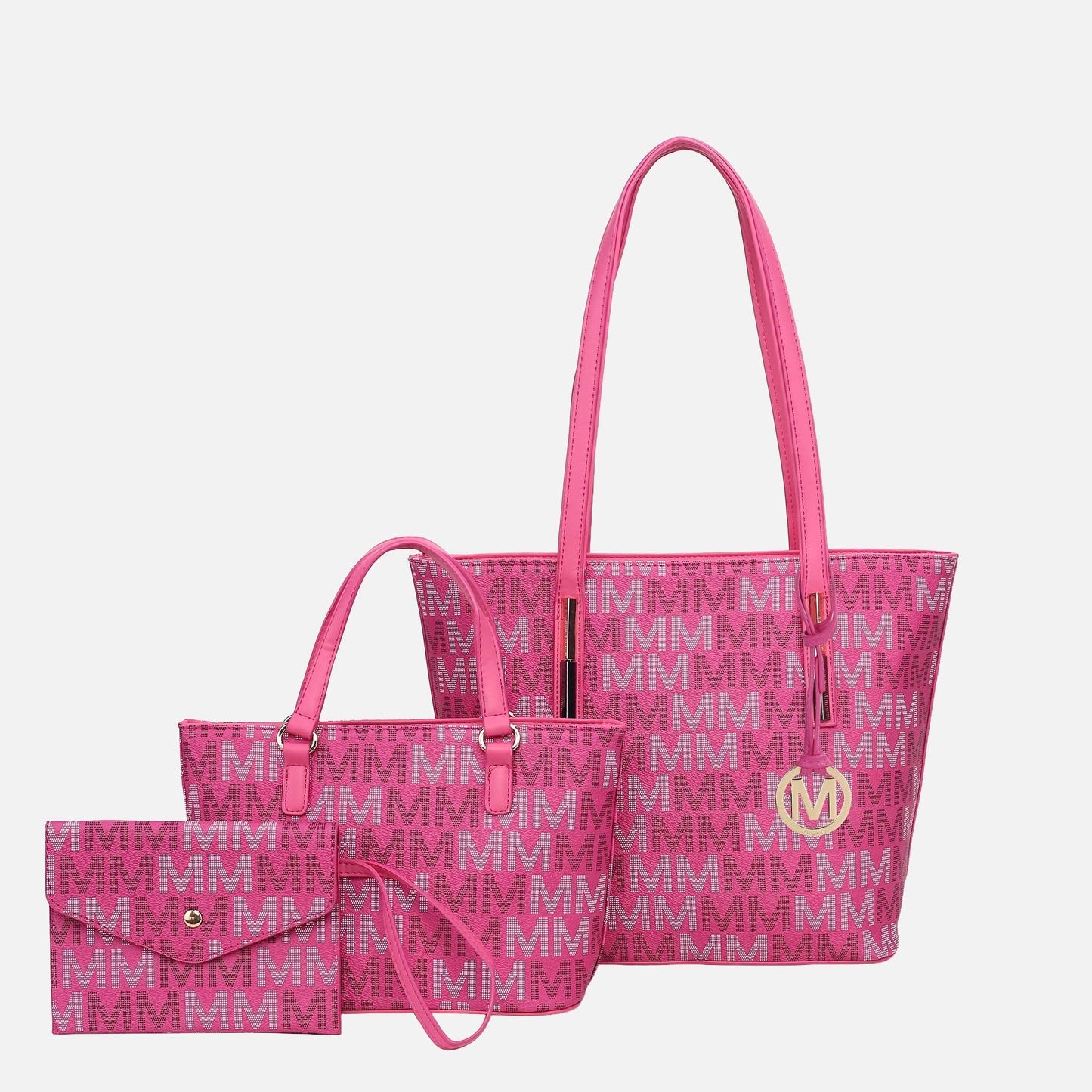 MKF Collection by Mia K. - Aylet  Signature Tote Bag and Set