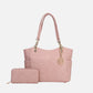 MKF Collection by Mia K. - Allison Signature Tote Bag and Wallet Set