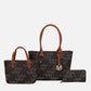 MKF Collection by Mia K. - Lady II Signature Tote Bag and Set