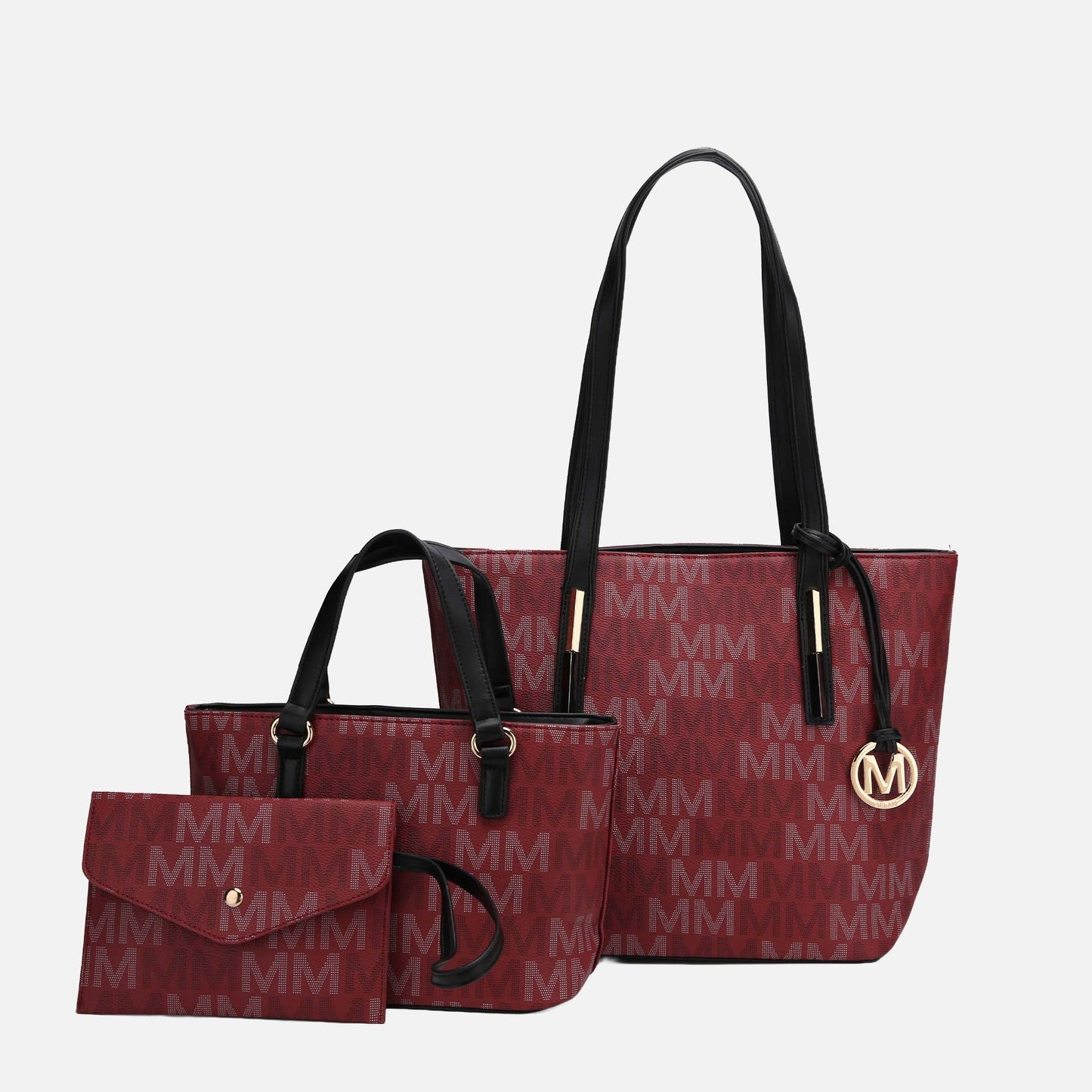 MKF Collection by Mia K. - Aylet  Signature Tote Bag and Set