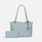 MKF Collection by Mia K. - Allison Signature Tote Bag and Wallet Set