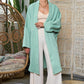 “Wine Down Wednesday” Oversized Knit Cardigan