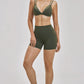 The New Seraphine Layered V Sports Bra Shorts 2-Piece Set