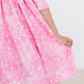 Shine Bright 3/4 Sleeve Pocket Twirl Dress