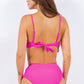 2 Piece Rouched Top and Bottom High Waist Bikini