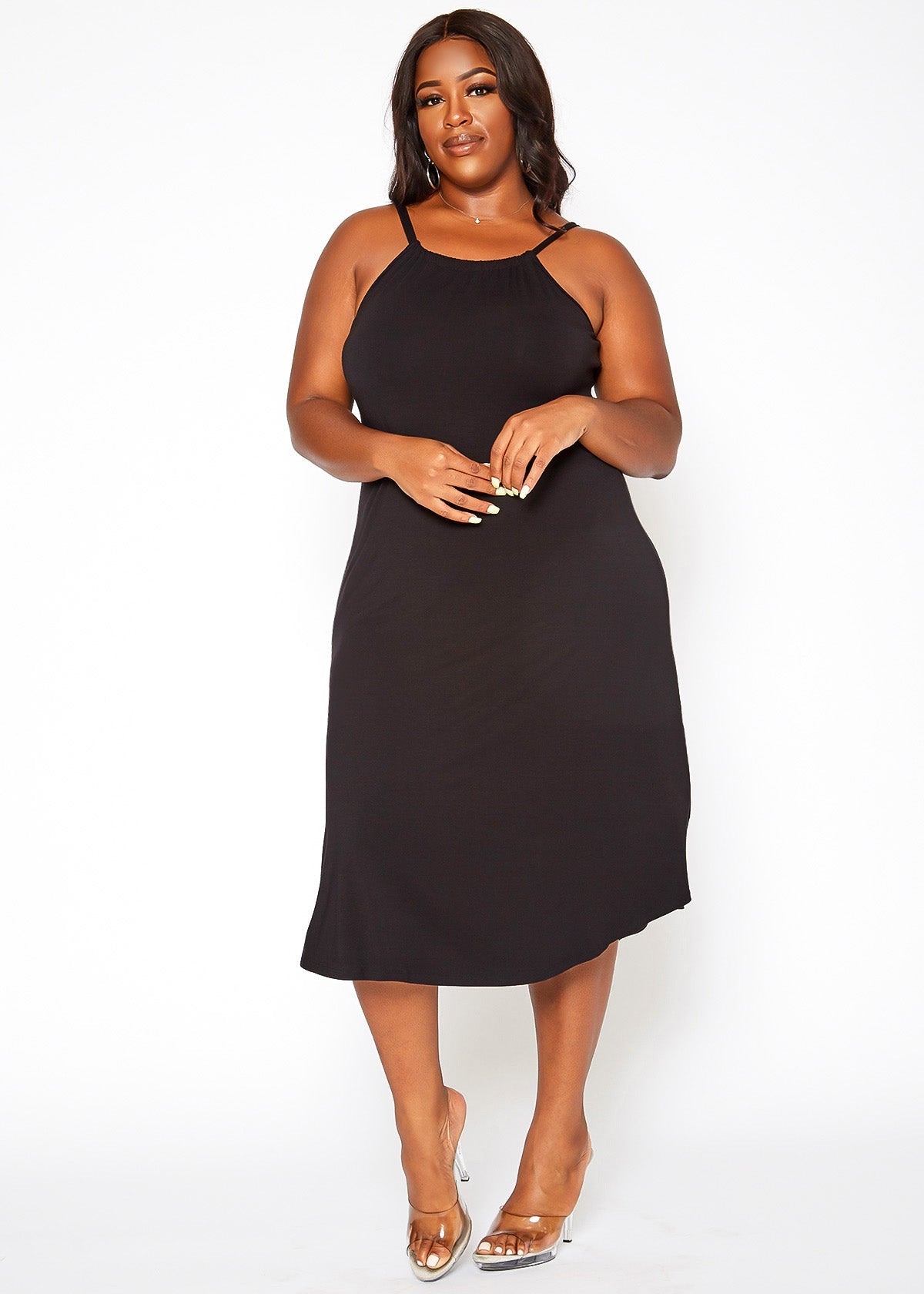 “Porsha” Haltered Dress