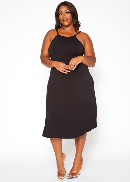 “Porsha” Haltered Dress