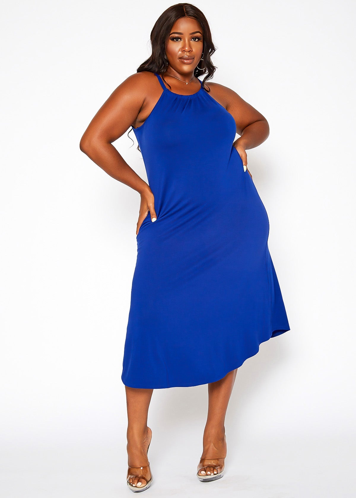“Porsha” Haltered Dress
