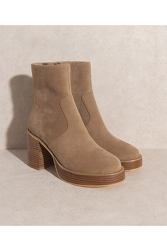 “Aveenos” Ankle Booties