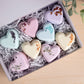 CBD - 8 Bath bombs set -  perfect for a relaxing Valentine's day bath