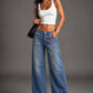 Silver Static Low Rise Jean- Medium Wash