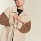 “Warm & Fuzzy Here” Sherpa Jacket