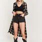 “Plaid Out” Dress