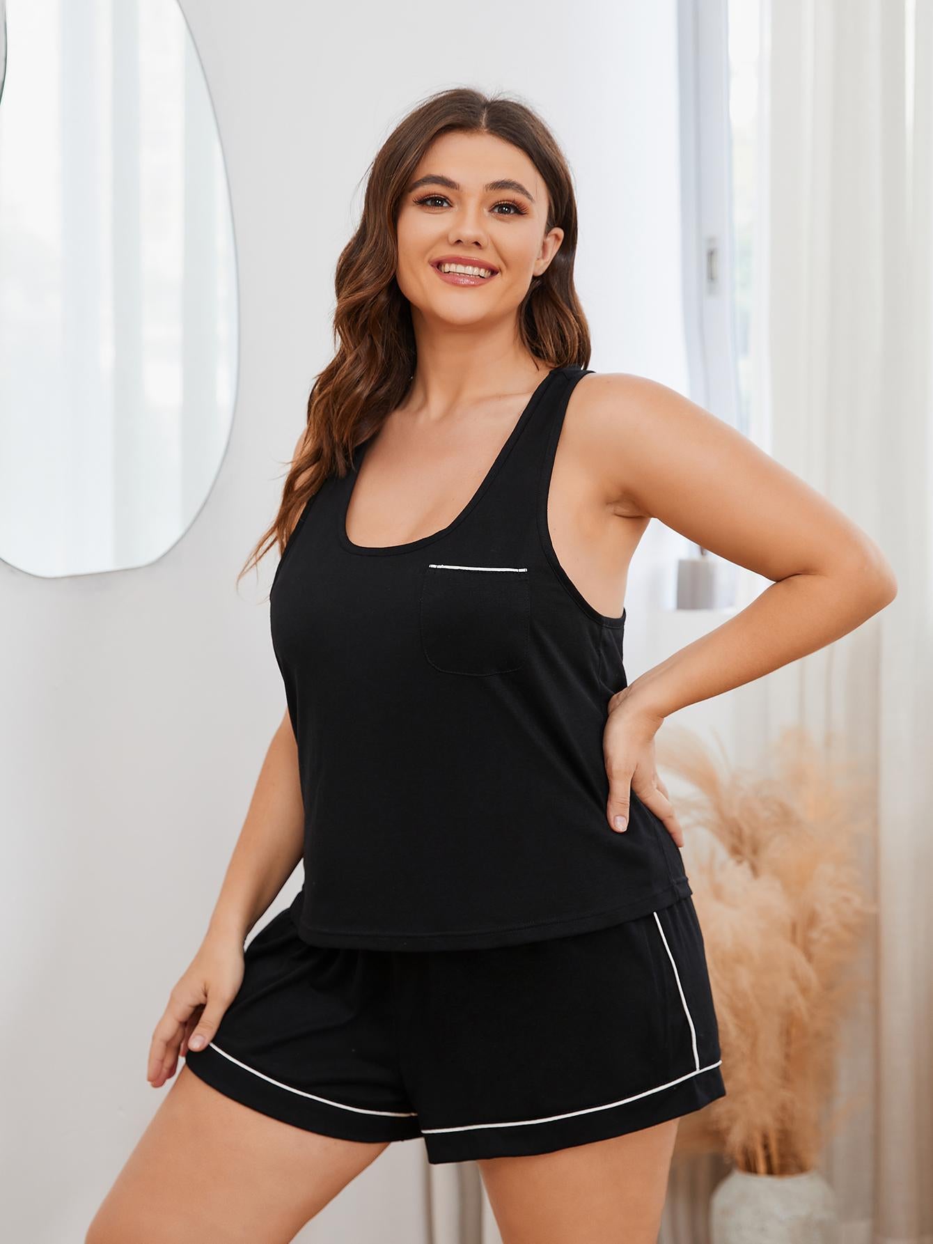 “Bedtime” Shorts Lounge Set