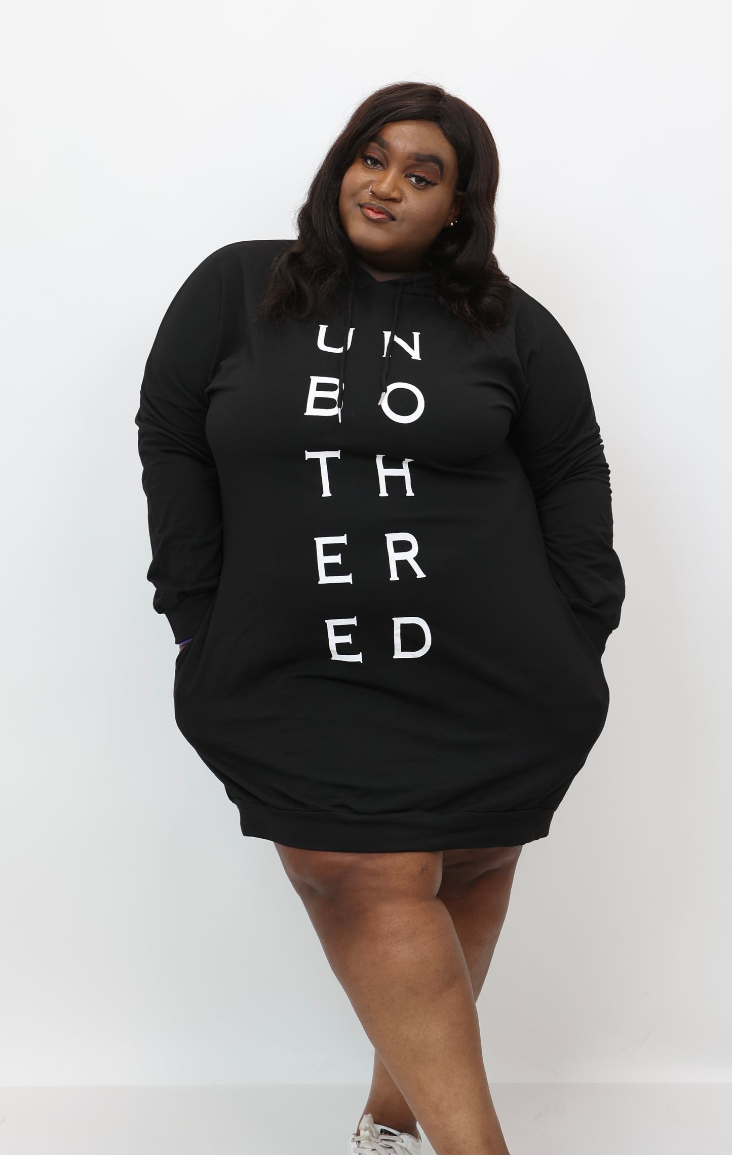 “Hot Girl Hoodies” Sweater Dress