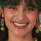 Stacked Colorful Bead Earrings