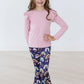 Midnight Rainbow Ribbed Velvet Bells