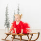 Red 3/4 Tutu Leotard