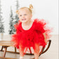 Red 3/4 Tutu Leotard