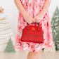 Red Shimmer Girl's Crossbody Purse