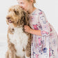 Puppy Party Pocket Twirl Dress