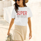 “SUPERWOMAN” Short Sleeve T-Shirt