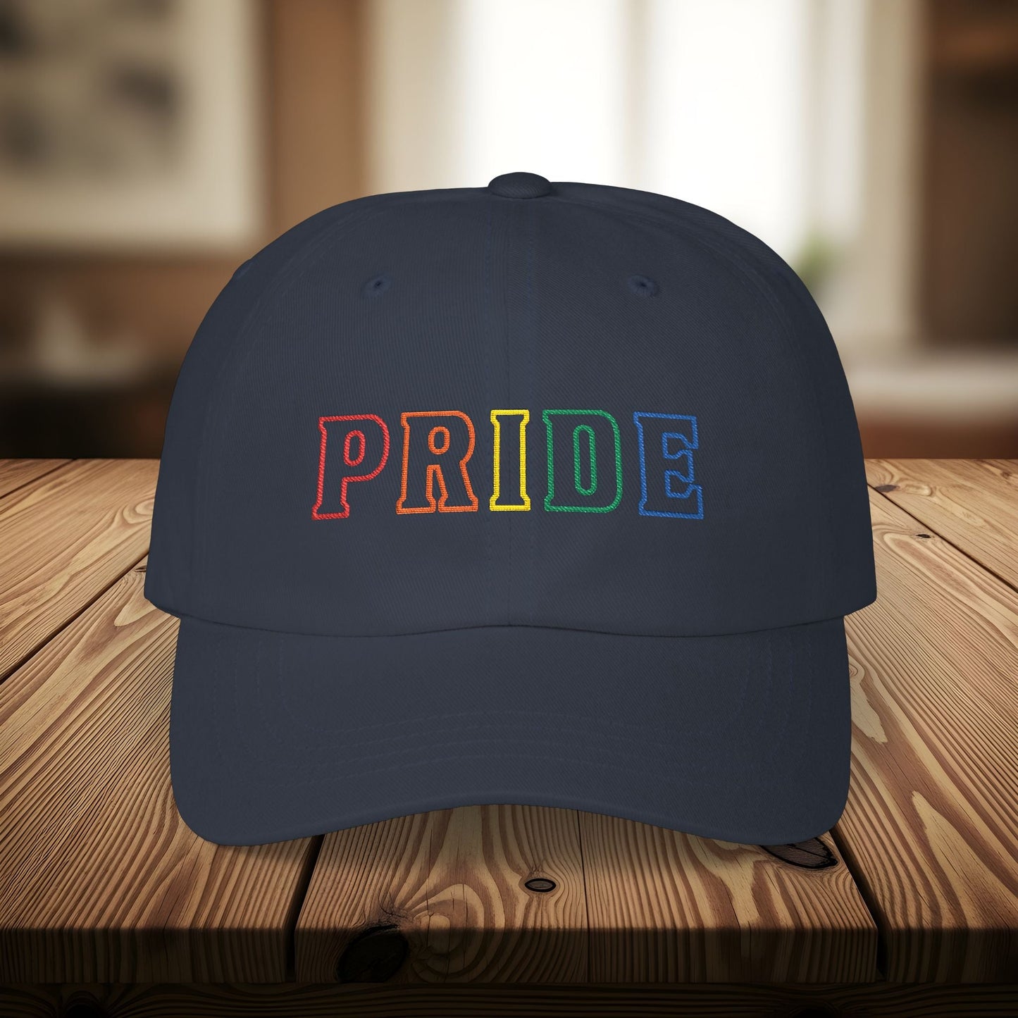 Rainbow LGBTQ+ Pride Embroidered Hat | 10 Colors