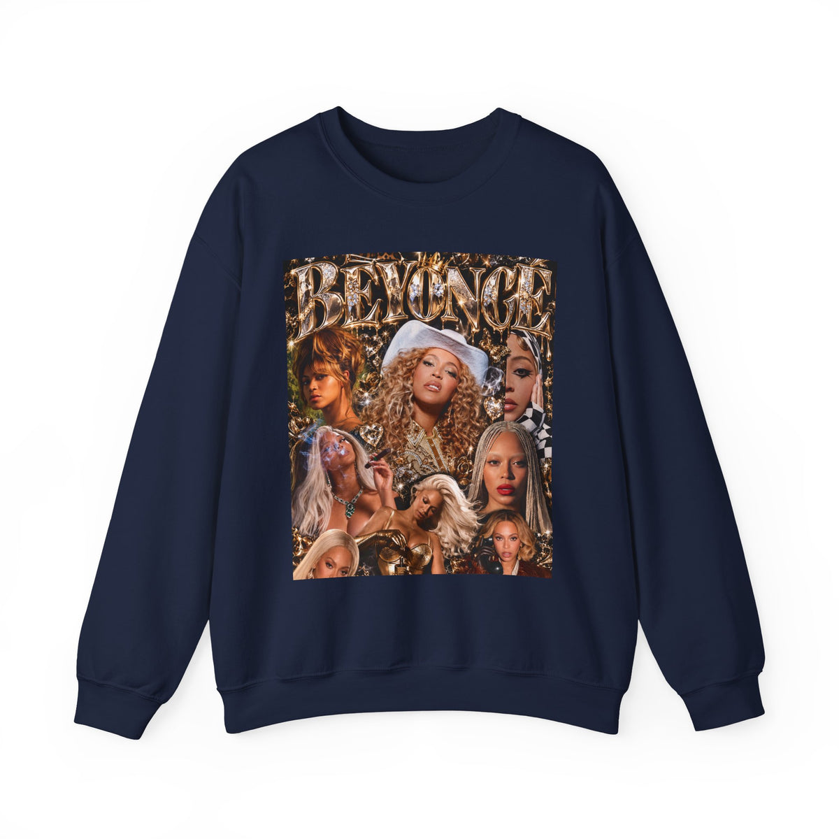 “Beyoncé” Gold Crewneck Sweatshirt