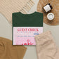 Anti-Social Guest Check T-Shirt