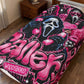 Galler Pink Horror Movie Velveteen Plush Blanket