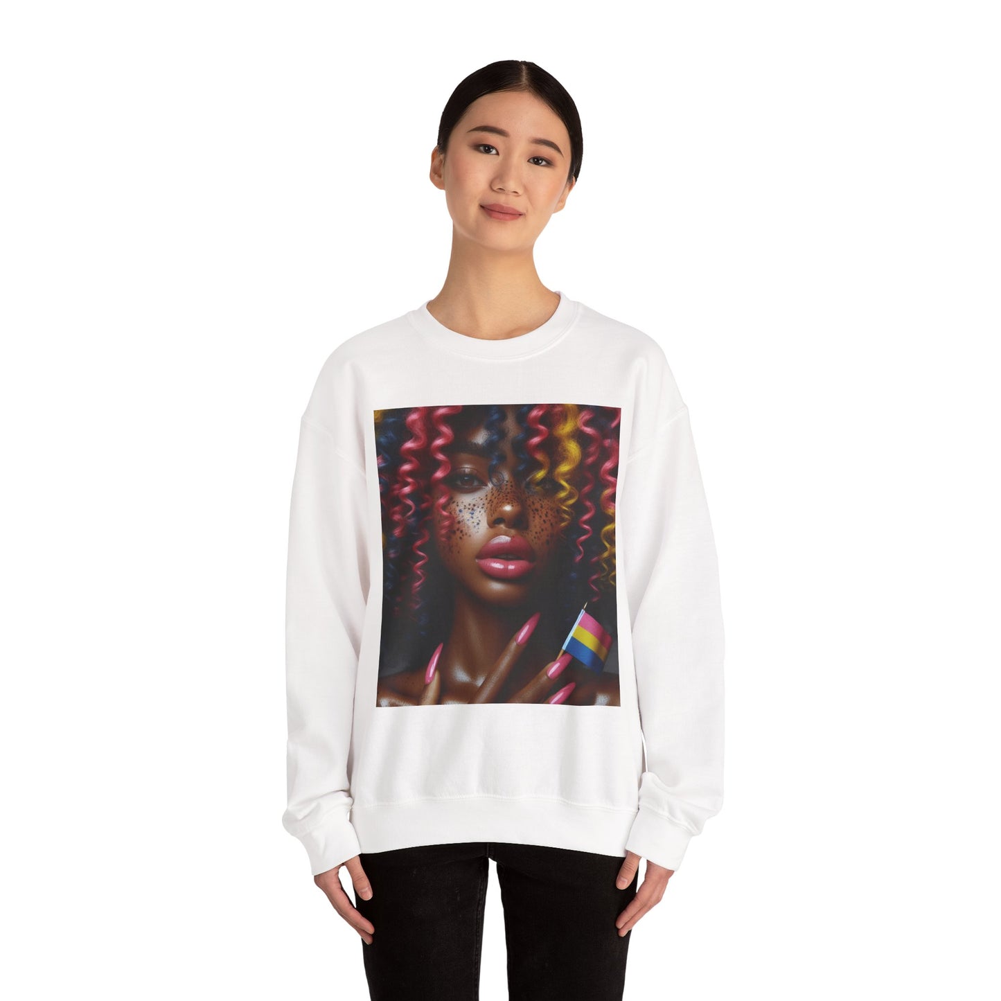 “Pansexual Pride” Heavy Blend™ Crewneck Sweatshirt
