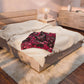 Scream Queen Pink Horror Velveteen Plush Blanket