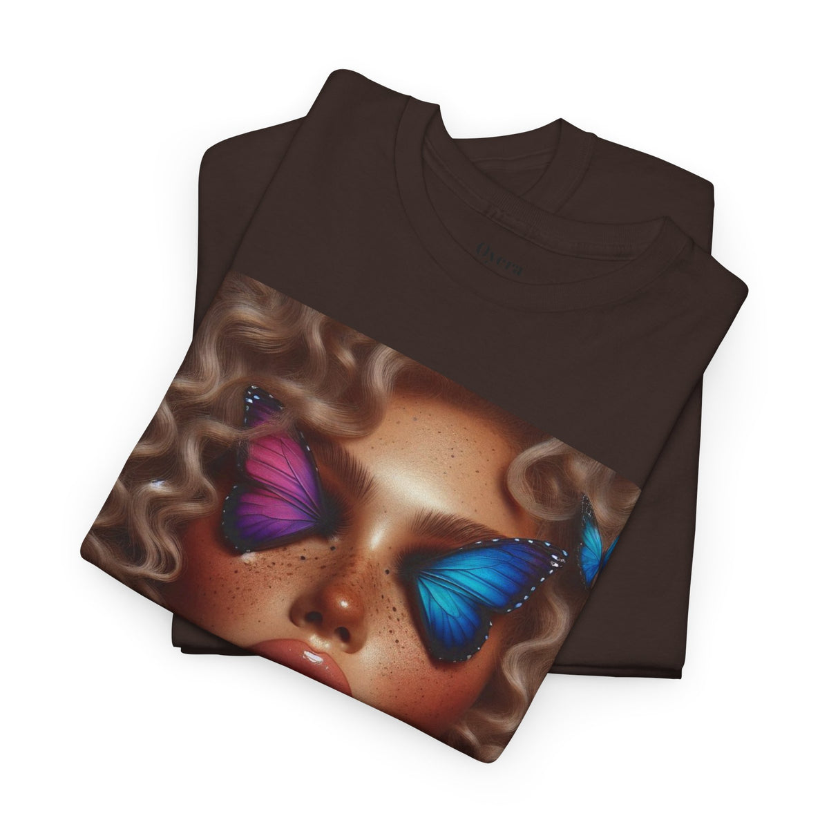 Butterfly Glam Portrait T-Shirt
