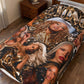 “Beyoncé” Gold Velveteen Plush Blanket