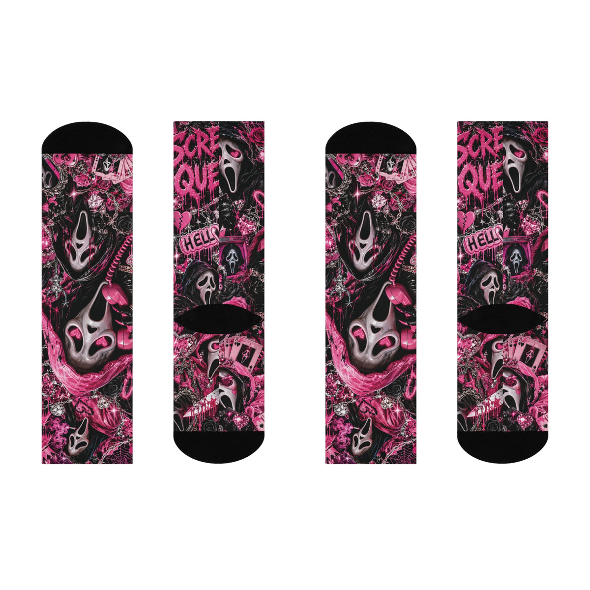 “Scream Queen” Crew Socks