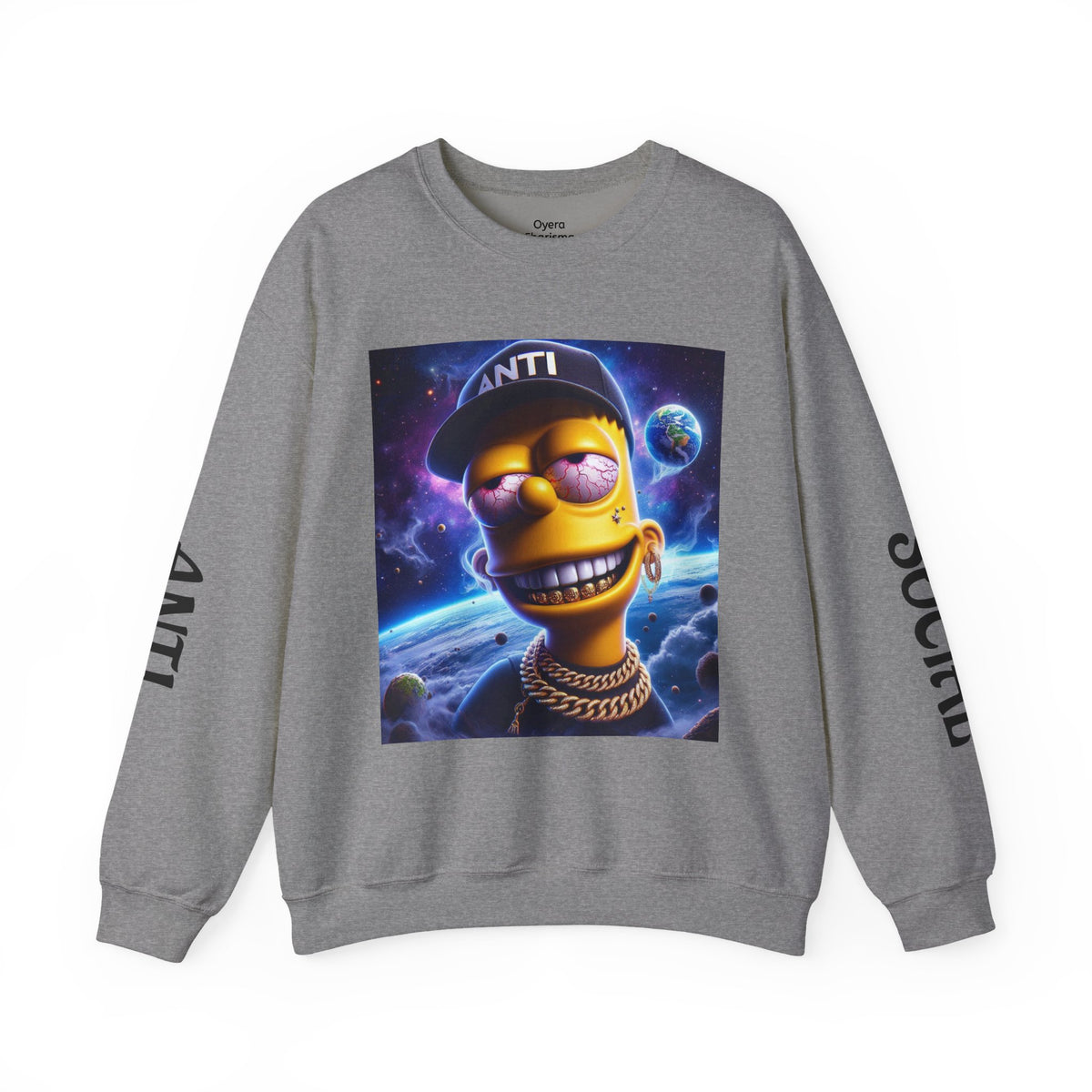 “Anti Social” Heavy Blend™ Crewneck Sweatshirt