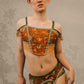 Mushroom Fairy Printed Corset