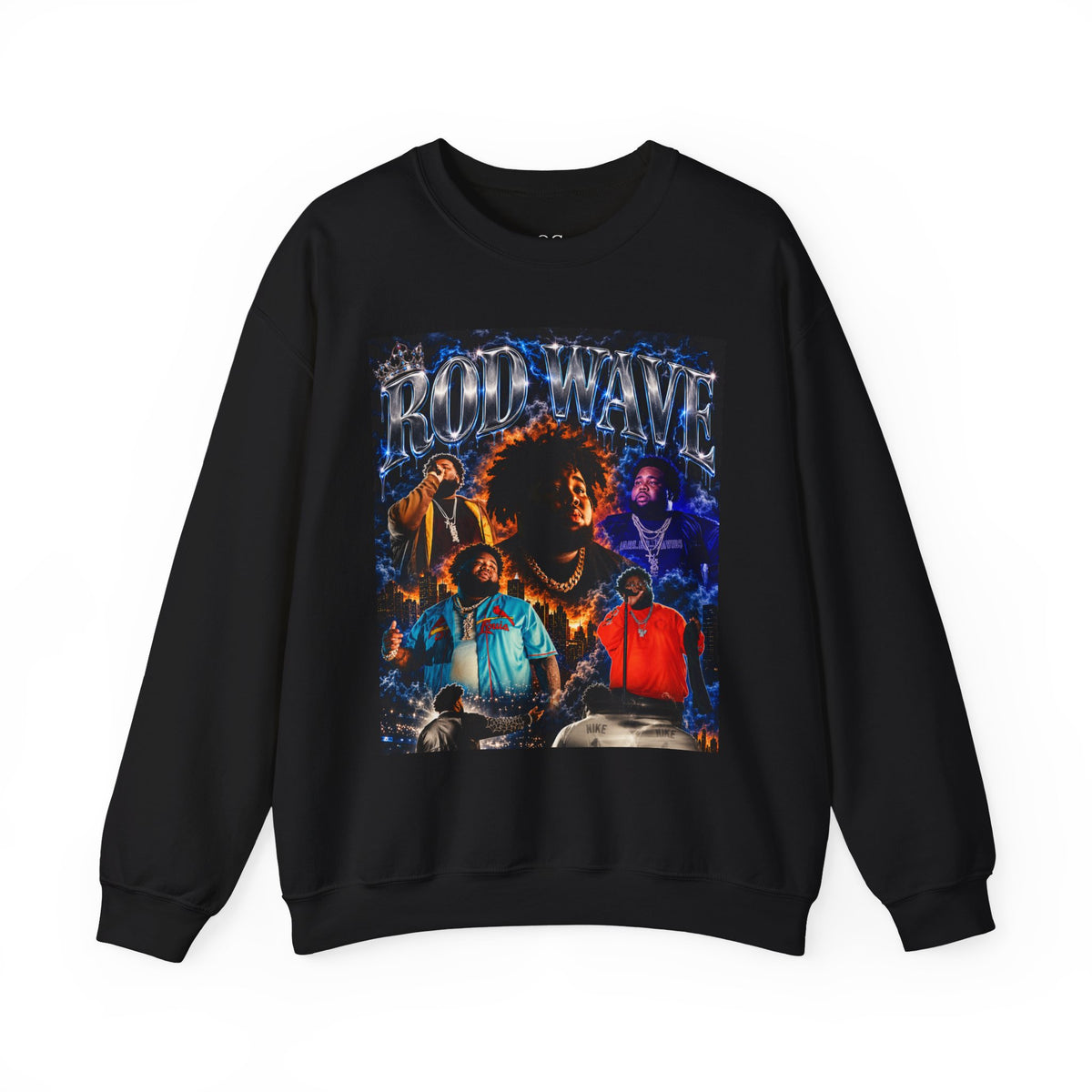 “Rod Wave” Blue Crewneck Sweatshirt