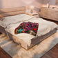 “Rod Wave” Pink Velveteen Plush Blanket