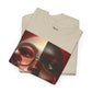 Graphic Tee — Dual-Faced Gothic Rose Portrait