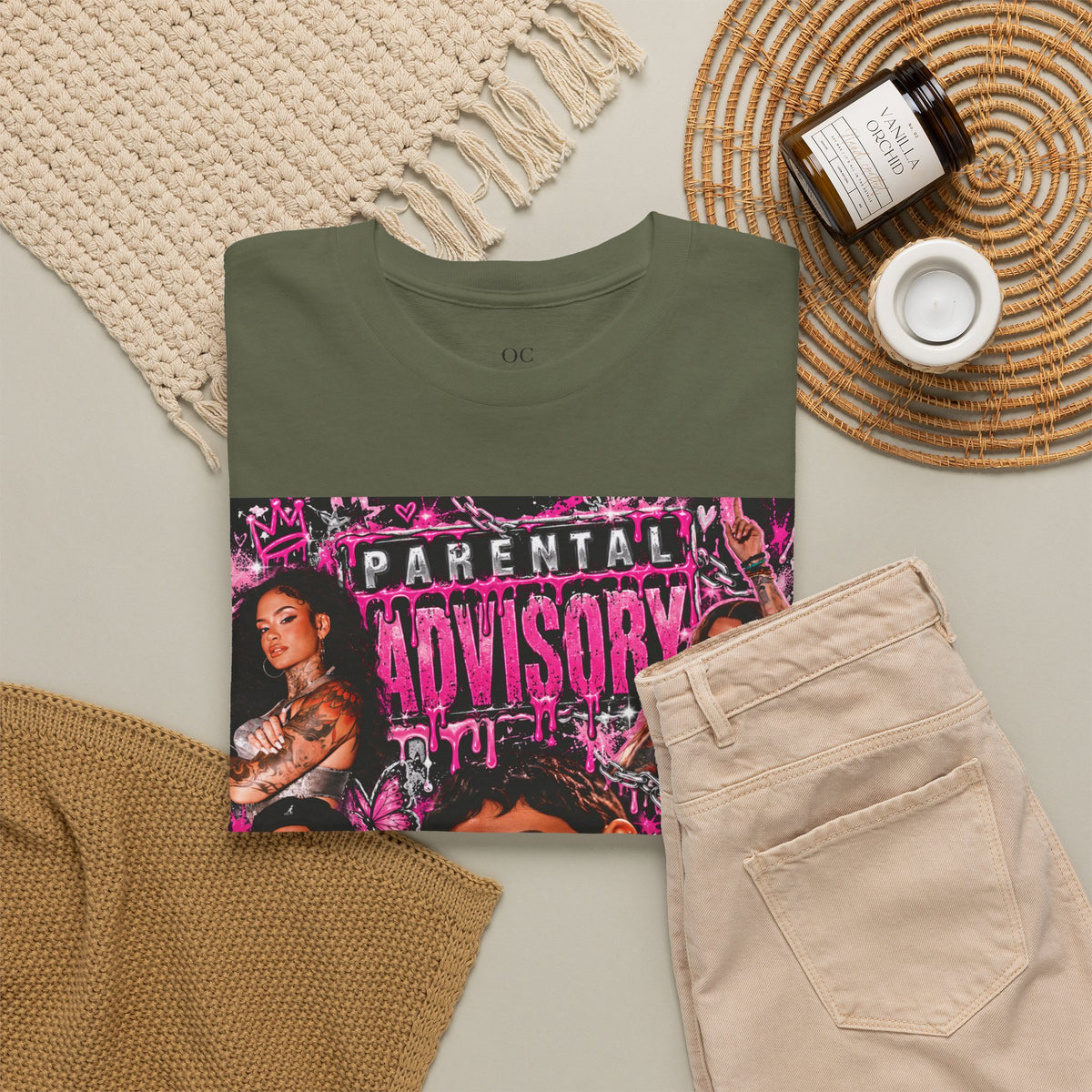 “Parental Advisory” Kehlani Graphic Tee